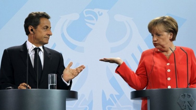Ангела Меркел и Никола Саркози, Снимка: Ройтерс