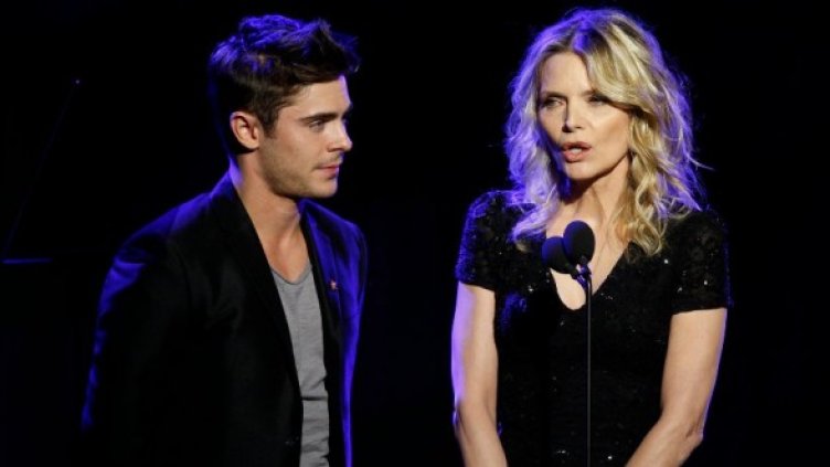 Зак Ефрон и Мишел Пфайфър. Снимка: Reuters