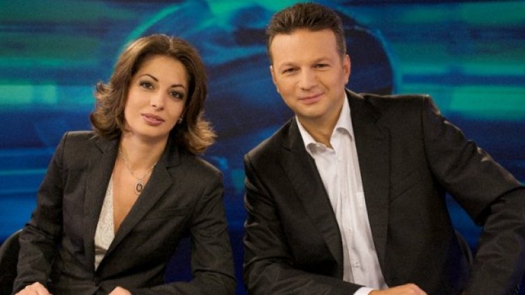 Ники Дойнов и Дани Тренчева, водещи на "Календар". Снимка: Нова Тв