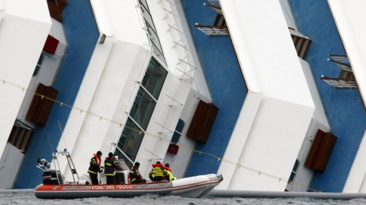 Отчето е сред спасените. Снимка: Reuters