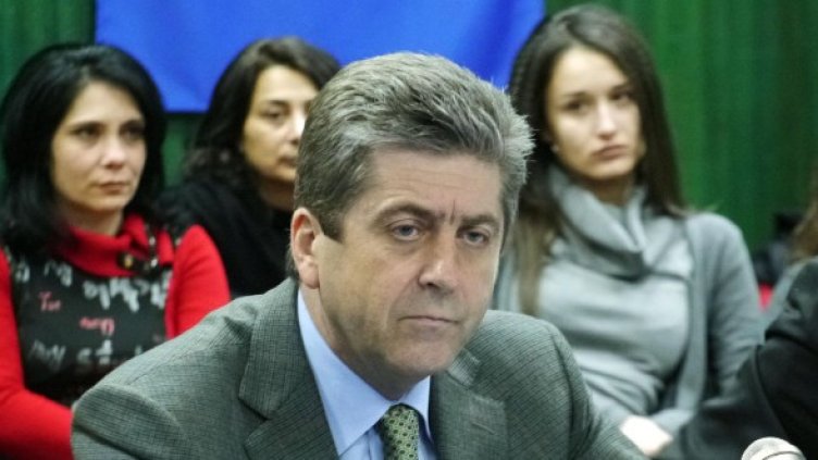 Георги Първанов на дискусията във Варна. Снимка: Булфото