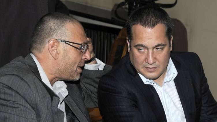 Двамата от учредителите на ГОРД София - Любен Дилов-син и Слави Бинев. Снимка: Булфото