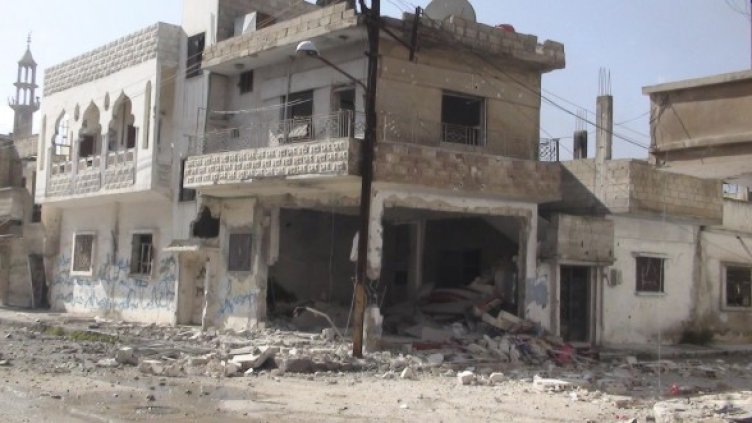 Град Хомс, Сирия. Снимка: Reuters