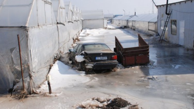 Обстановката в село Бисер след потопа. Снимка: БТА