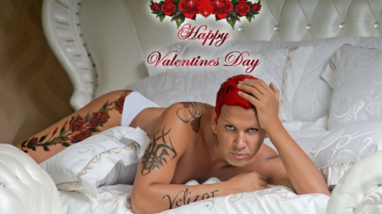 Новият Купидон на поздравителна картичка за Свети Валентин. Снимка: Диапазон рекърдс