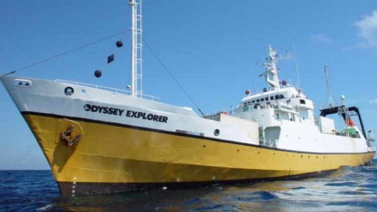 Един от корабите на американската компания. Снимка: Odyssey Marine Exploration