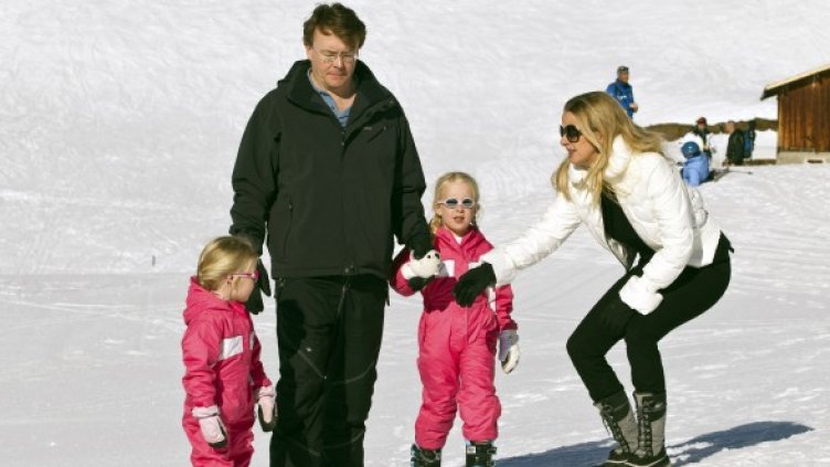 Принц Фрисо със семейството си. Снимка: архив, Reuters