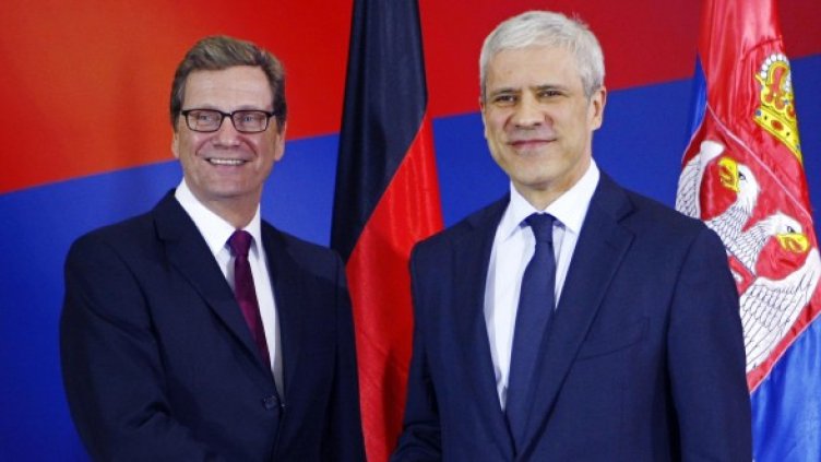 Гидо Вестервеле и Борис Тадич (д) Снимка: Reuters