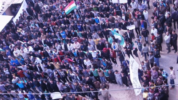 Протест срещу Асад в Сирия. Снимка: Reuters