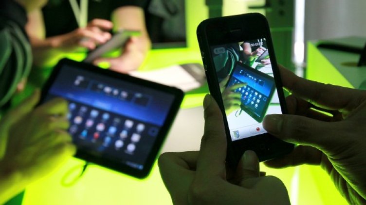 Всеки месец от Android Market се свалят над 1 млрд. приложения. Снимка: Getty Images News