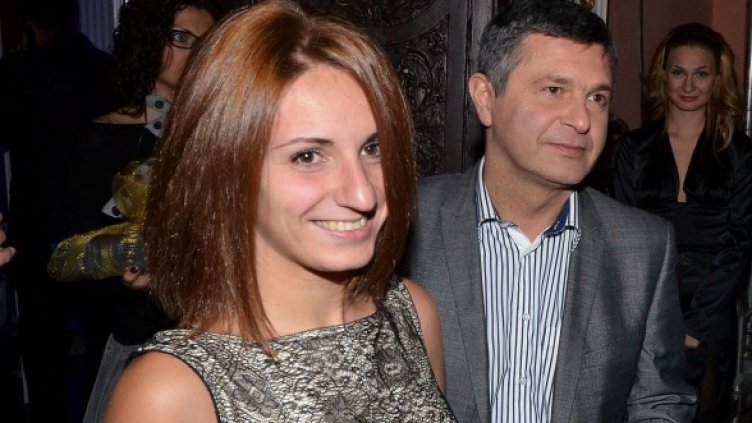 Милен Цветков с приятелката си Ивета. Снимка: Булфото