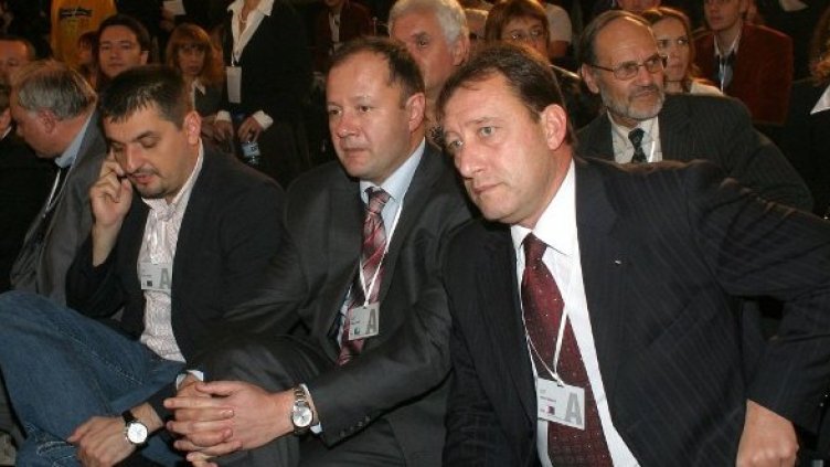 Ангел Найденов и Михаил Миков. Снимка: архив Булфото