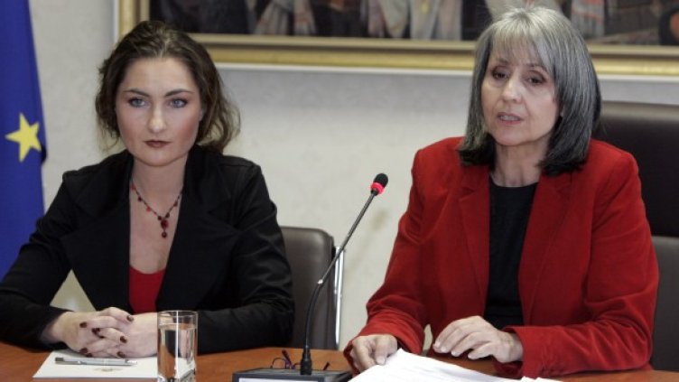 Ива Пушкарова и Маргарита Попова. Снимка: БТА