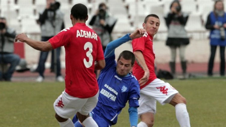 ЦСКА победи Калиакра в дебюта на Стойчо Младенов. Снимка: БТА