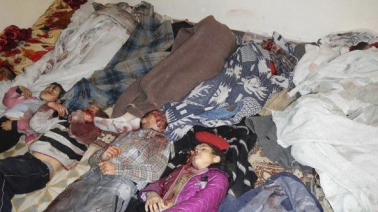 Сирийските сили за сигурност убиха 57 души, повечето от тях жени и деца. Снимка: Reuters