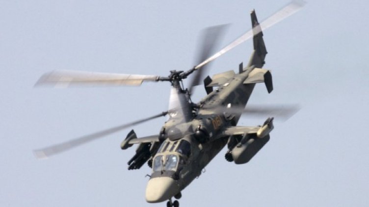 Хеликоптер Ка-52. Снимка: архив, Reuters