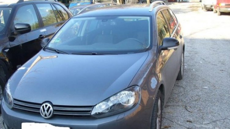 Издирваният автомобил. Снимка: МВР