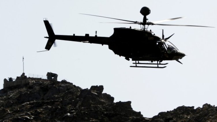 Турски хеликоптер от силите на НАТО се е разбил край Кабул. Снимка: архив, Reuters