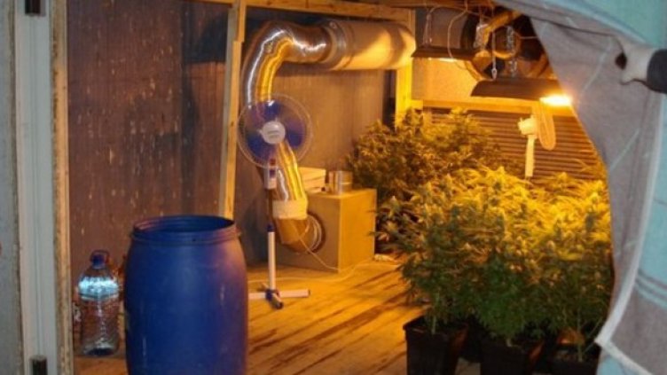 Нарколабораторията била оборудвана модерно. Снимка: МВР