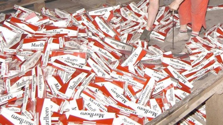 Цигарите са иззети. Снимка: архив Булфото