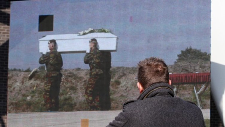 Белгия изпраща жертвите от катастрофата в Швейцария. Снимка: Reuters