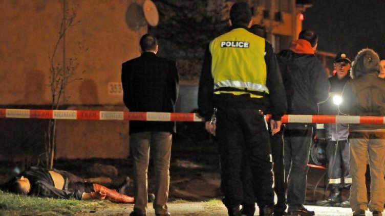 Шкафа беше застрелян в събота. Снимка: Булфото