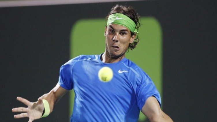 Надал е на крачка от финала в Маями. Снимка: Reuters