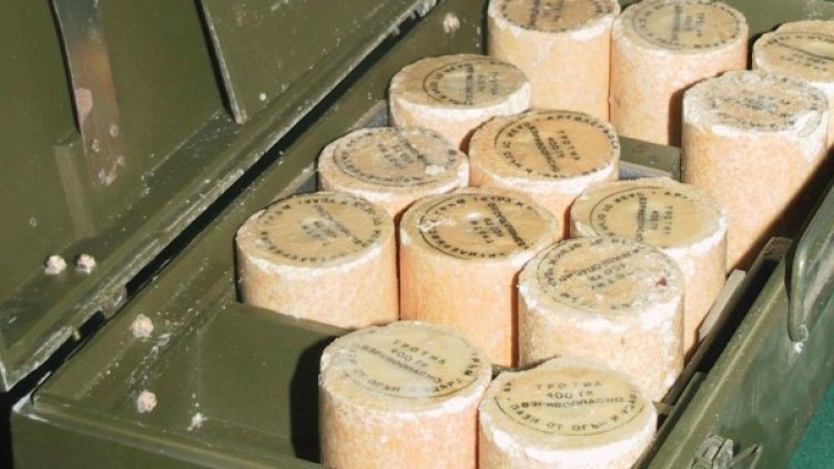 Полцията е иззела боеприпасите. Снимка: архив Булфото