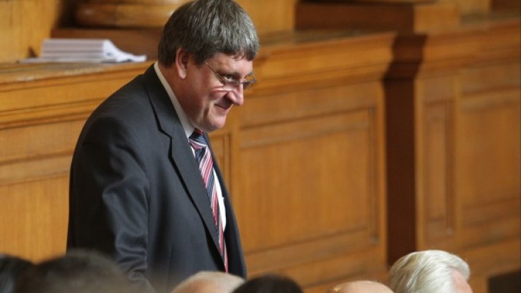 Новият шеф на НЗОК Пламен Цеков. Снимка: БТА