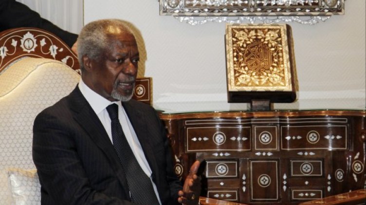 Специалният пратеник на ООН и Арабската лига за Сирия Кофи Анан. Снимка: архив, Reuters