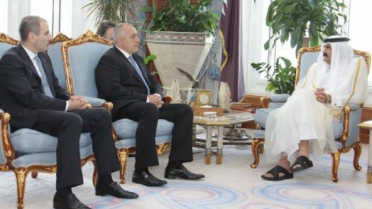 Борисов и Цветанов в Катар. Снимка: МС