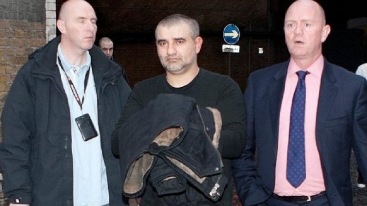 Арестът на Баксьора. Снимка: The Sun