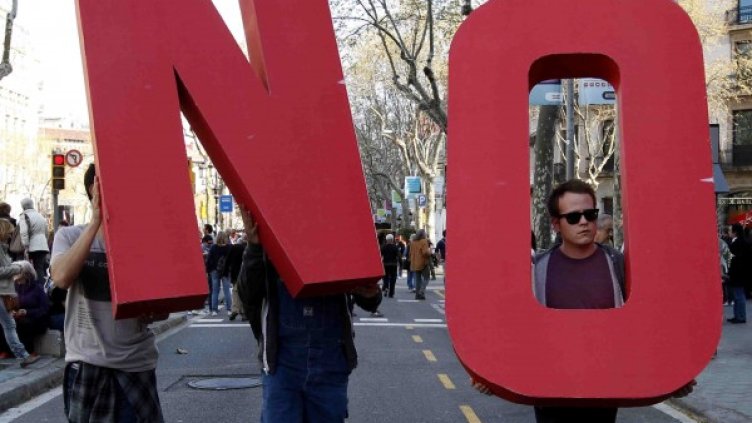 През последните дни в Испания все по-често се организират стачки. Снимка: Reuters