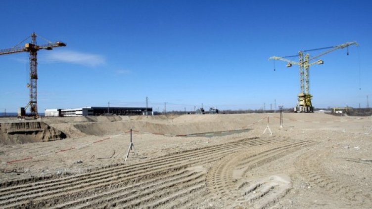 Площадката на АЕЦ "Белене". Снимка: архив, Булфото