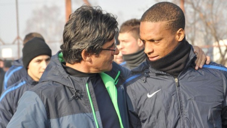 Сержиньо Грийн и Николай Костов са вече минало за Левски. Снимка: Булфото