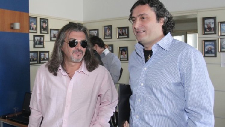 Магърдич и Джуди Халваджиян разкриха своята истина за падналите от ефира на bTV предавания "Господари на ефира" и "Пълна лудница". Снимка: БТА