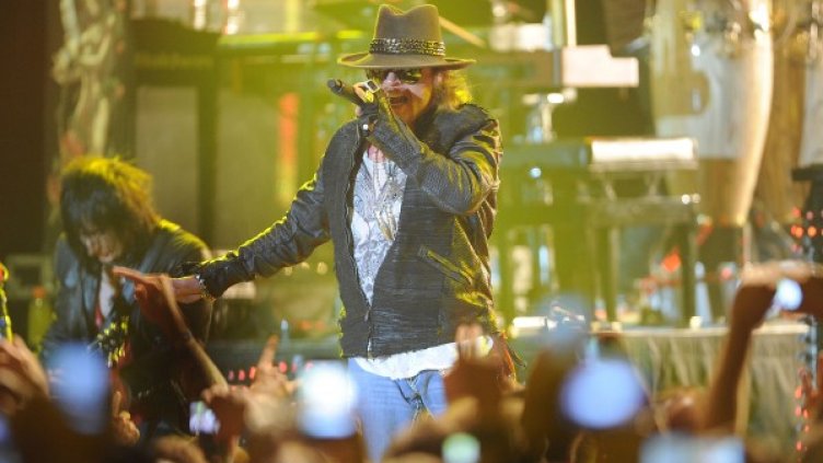 Аксел отново си показа "рогата". Снимка: Getty Images