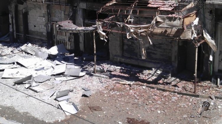 Сблъсъците в Хомс продължават. Снимка: Reuters