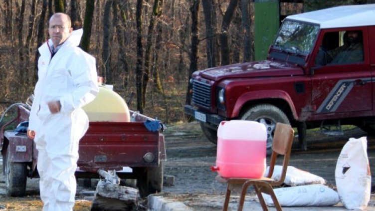 Целта на ограда беше да се ограничи шапа. Снимка: Impact press group