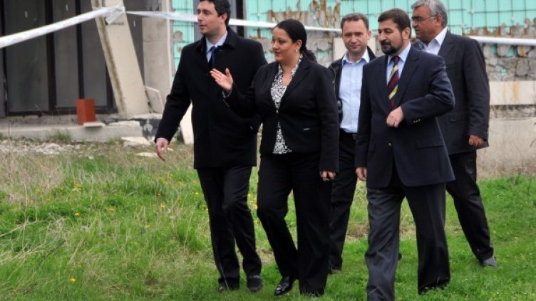 Павлова беше на обиколка по Черноморието. Снимка: БТА