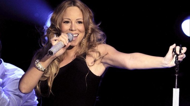 Марая Кери на първия си концерт през март. Снимка: Getty Images