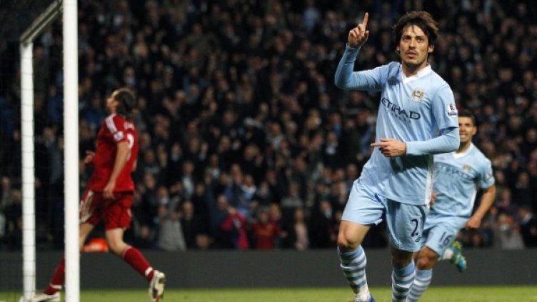 Давид Силва и трима негови съотборници са в отбора на сезона. Снимка: Ройтерс