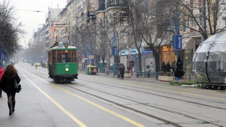 Сивият бул. "Витоша". Снимка: архив, Булфото