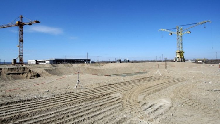 Площадката на АЕЦ "Белене". Снимка: архив, Булфото