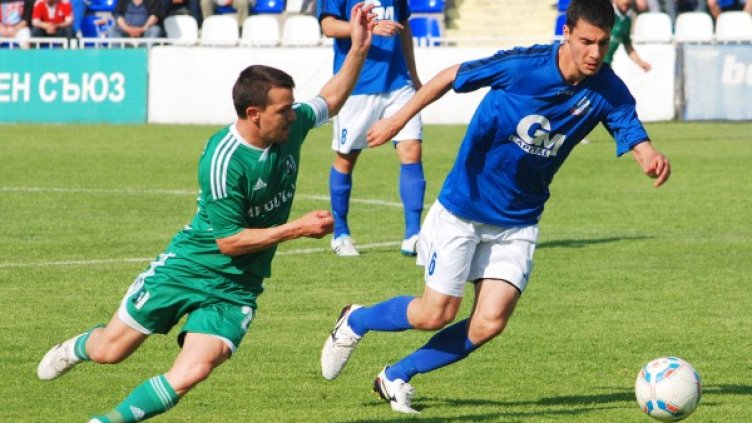 Момент от двубоя в Монтана. Снимка: БТА