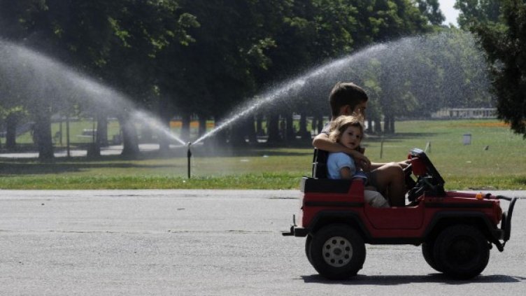 Парковете - спасение от жегите. Снимка: Булфото