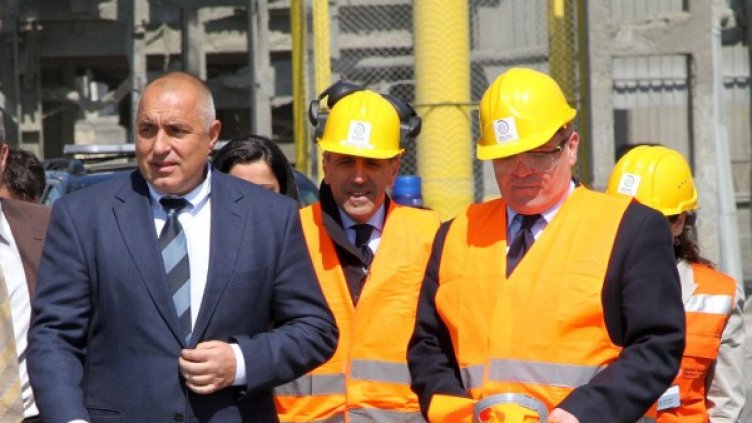 Борисов се присмя на митинга на БСП. Снимка: Булфото