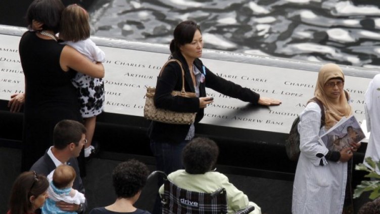 Мемориалът в памет на жертвите от атаките на 11 септември 2001 година. Снимка: Reuters