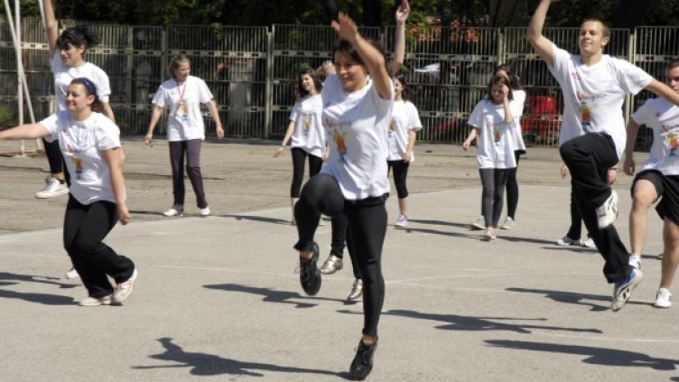 Сани Жекова остана доволна от старанието на учениците. Снимка: МФВС