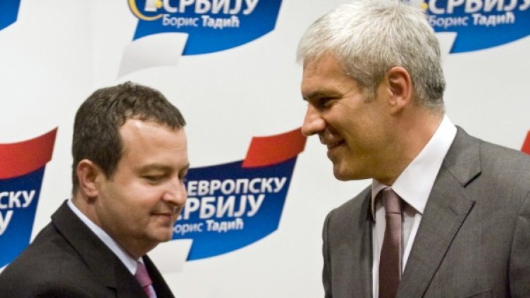 Ивица Дачич и Борис Тадич. Снимка: архив, Reuters
